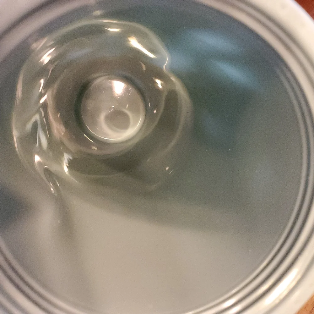 Starbucks 24oz Chiseled Silver Domed Light Blue Cold Cup Tumbler